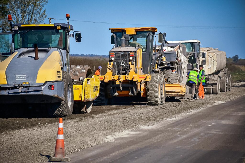 Reiniciaron las obras de rehabilitación de la ruta provincial Nº 20 en el acceso norte a Gualeguaychú
